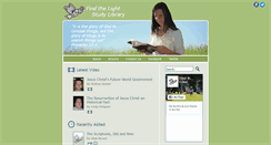 Desktop Screenshot of findthelight.org